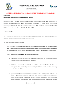 prorrogado o per&iacute;odo para encerramento das inscri&ccedil;&otilde;es para 11/04