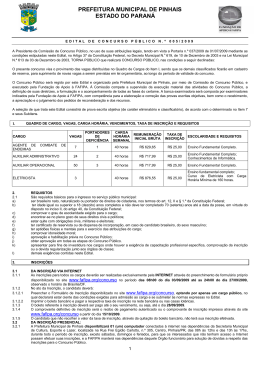 Edital 005.2009 - n&iacute;vel fundamental