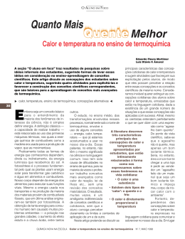 Quanto mais quente melhor