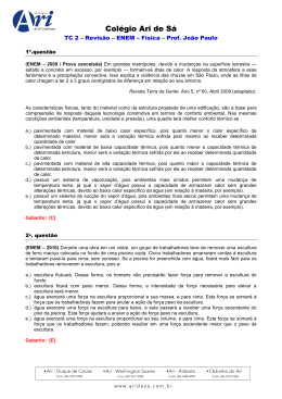 ENEM - 02 - Col&eacute;gio Ari de S&aacute; Cavalcante
