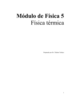 F&iacute;sica T&eacute;rmica