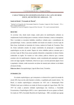 (PDF, 361 KiB) - Biblioteca Digital Espeleológica