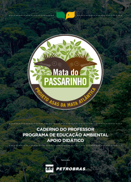 CADERNO DO PROFESSOR PROGRAMA DE