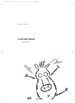 Acesse o arquivo em PDF: Leitura como processo