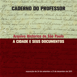 CADERNO DO PROFESSOR