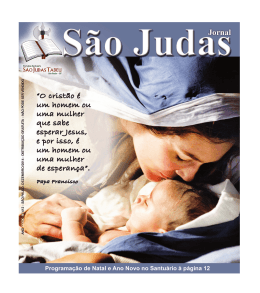dezembro 2014 - Paróquia Santuário São Judas Tadeu