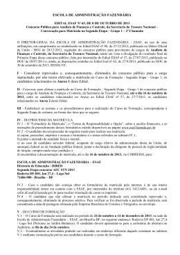 Edital 65 AFC STN 2013