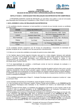 Edital 05 - Fundatec