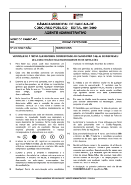 AGENTE ADMINISTRATIVO