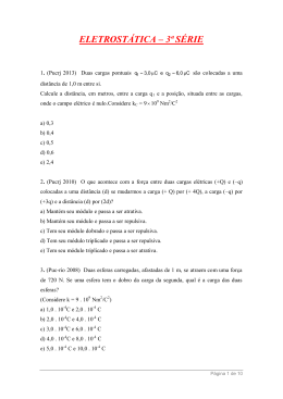 ELETROST&Aacute;TICA &ndash; 3&ordf; S&Eacute;RIE