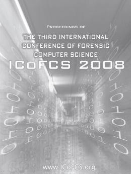 click here - the international conference on forensic computer