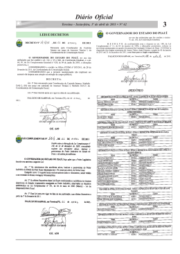 P&aacute;g. 003 - Leis,Dec.,Port.Resol.,Lit.Cont - Di&aacute;rio Oficial