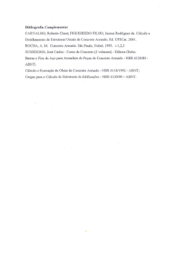Bibliografia Complementar