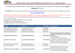 Nome Curso Situa&ccedil;&atilde;o Motiva&ccedil;&atilde;o