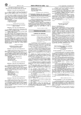 portaria 422/13 - Minist&eacute;rio da Fazenda