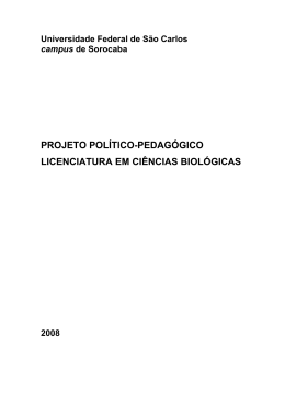 Pr&oacute;-Reitoria de Gradua&ccedil;&atilde;o UFSCar - Universidade Federal de S&atilde;o
