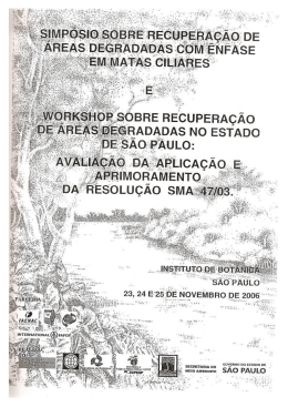 A Nuclea&ccedil;&atilde;o como Novo Paradigma na Restaura&ccedil;&atilde;o