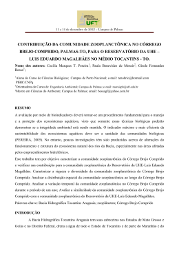 contribuição da comunidade zooplanctônica no