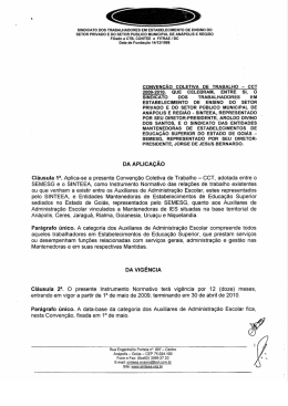 SINDICATO DOS TRABALHADORES EM