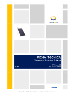 FICHA T&Eacute;CNICA