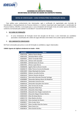 MINISTÉRIO DA CIÊNCIA E TECNOLOGIA