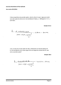 Exercicios Resolvidos de Fisica Aplicada Ano Lectivo 2013/2014 1