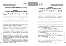 XV OIAQ - programa nacional olimp&iacute;adas de qu&iacute;mica
