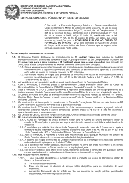 Abertura Edital