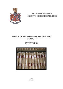 FG-05 - Livros de Registo Antigos