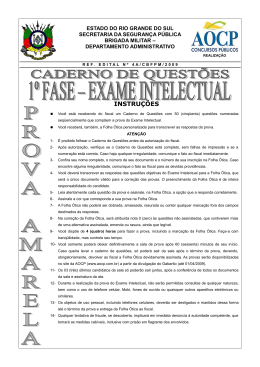 INSTRU&Ccedil;&Otilde;ES