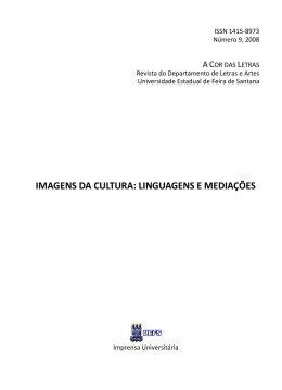 imagens da cultura: linguagens e mediações