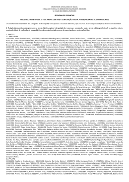 ORDEM DOS ADVOGADOS DO BRASIL - OAB-TO