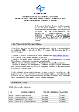 EDITAL DE RESULTADOS Proc interno_3&ordm;