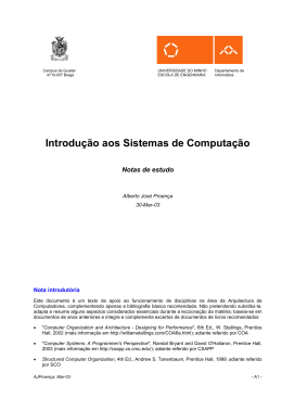 Intro Sistemas Computa&ccedil;&atilde;o 2003