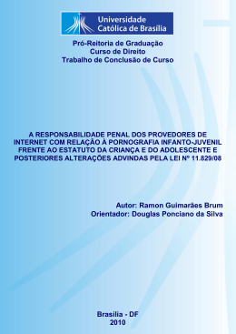 Ramon Guimaraes Brum - Universidade Cat&oacute;lica de Bras&iacute;lia