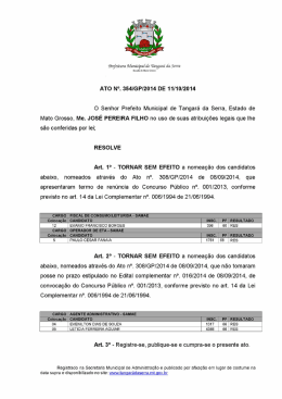 ATO N°. 354/GP/2014 DE 11/10/2014