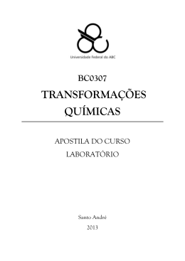 Apostila de experimentos - BC-0307