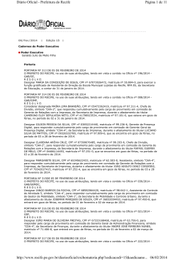 Portaria N&ordm; 353 de 06.02.2014