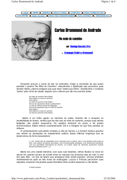 Carlos Drummond de Andrade - Fundação Casa de Rui Barbosa