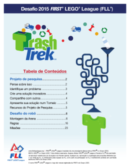 Desafio TRASH TREK - Portal da Ind&uacute;stria