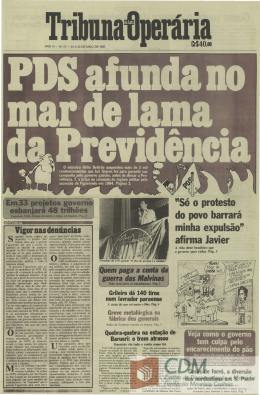 "S&oacute; o protesto