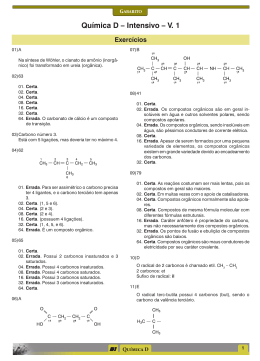 Qu&iacute;mica D &ndash; Intensivo &ndash; V. 1