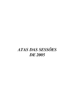 Atas das Sessões - Instituto do Ceará