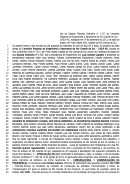 Ata Plen&aacute;ria 1707 - Crea-RS