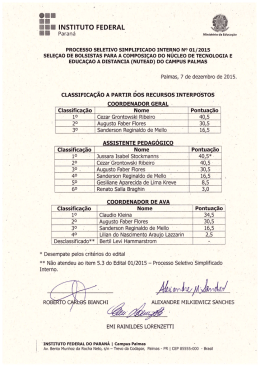 Edital 01_15-Recursos Classificação Bolsistas Nutead