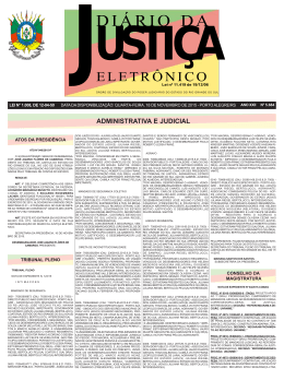 Administrativa e Judicial