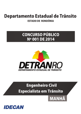 Departamento Estadual de Tr&acirc;nsito