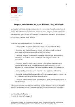 Programa de atividades