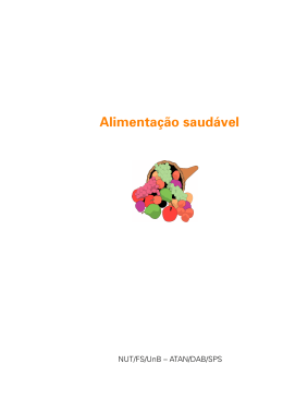 Alimenta&ccedil;&atilde;o saud&aacute;vel
