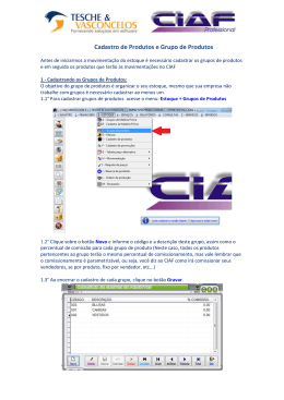Estoque + Informa&ccedil;&otilde;es.